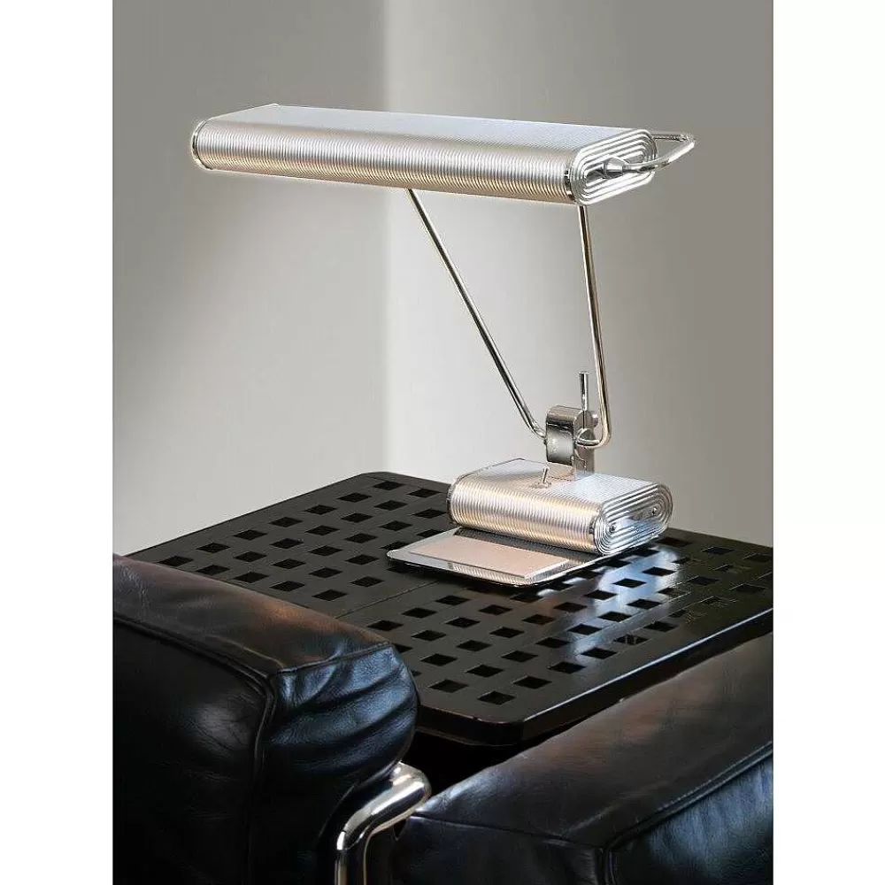 Luminaires Tecnolumen Ad 34 Tecnolumen Lampes De Table Aluminium, Chrome, 2 Lumieres