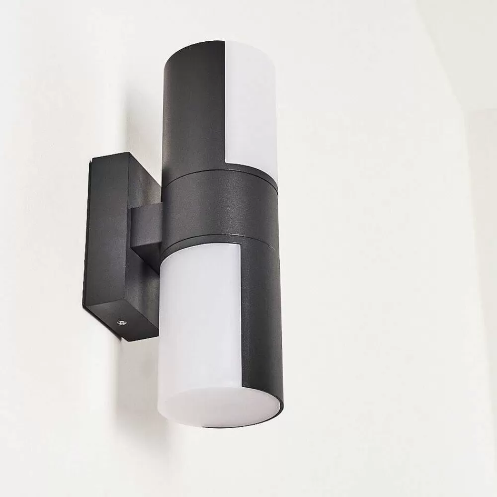 hofstein Applique Murale D'Exterieur Baulund Led Anthracite, 1 Lumiere