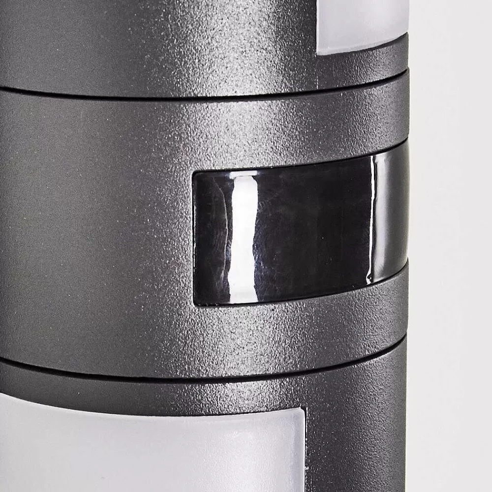 hofstein Applique Murale D'Exterieur Baulund Led Anthracite, 1 Lumiere, Detecteur De Mouvement