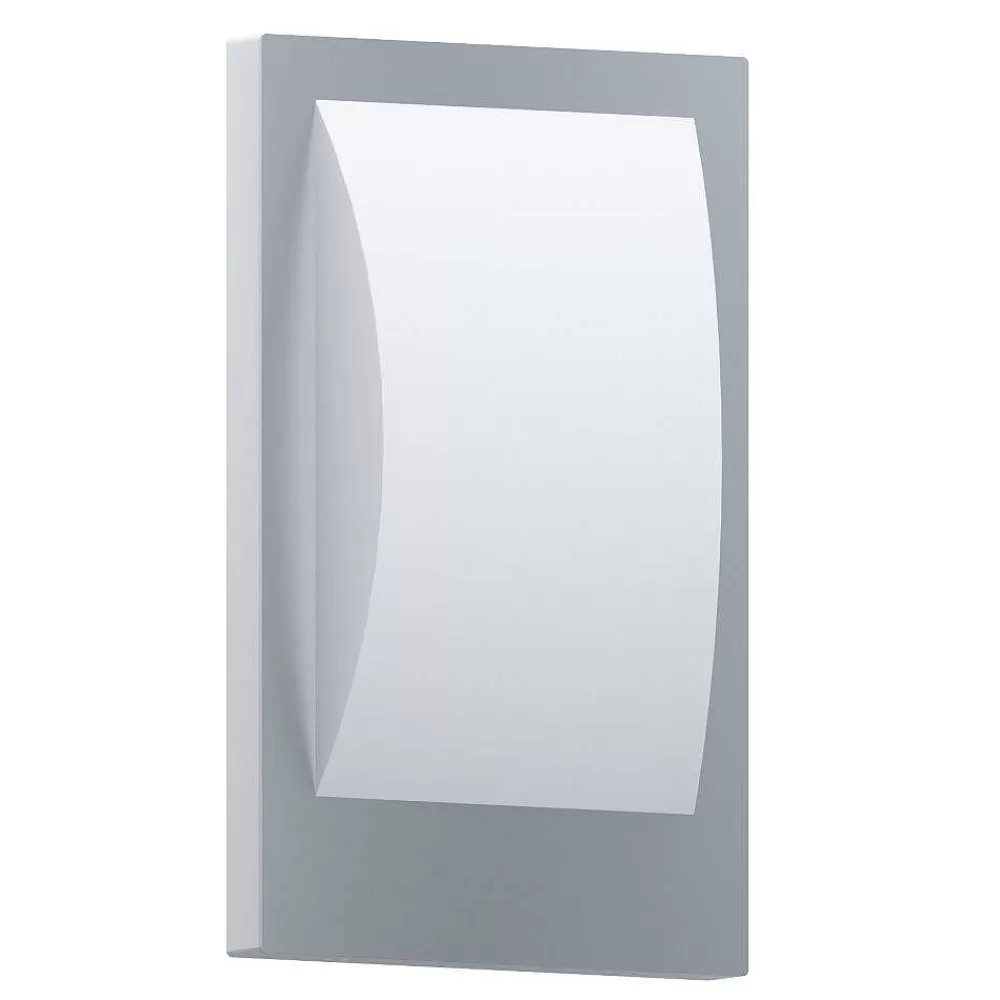 Luminaires Eglo Applique Murale D'Exterieur Eglo Connect Verres Acier Inoxydable, Blanc, 1 Lumiere