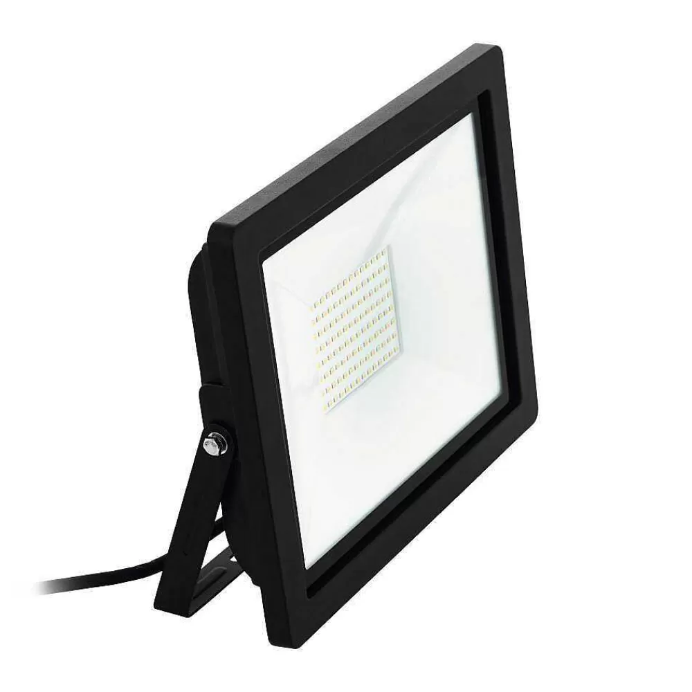 Luminaires Eglo Applique Murale D'Exterieur Eglo Faedo Led Noir, 1 Lumiere