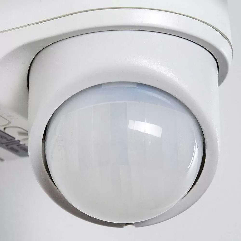 hofstein Applique Murale D'Exterieur Foroyar Led Blanc, 2 Lumieres, Detecteur De Mouvement
