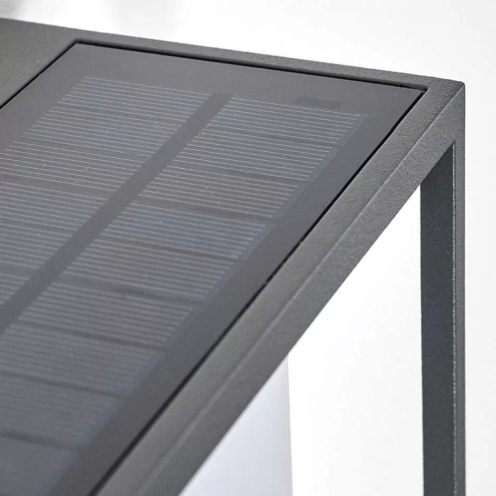 hofstein Applique Murale D'Exterieur Lansing Led Anthracite, 1 Lumiere, Detecteur De Mouvement