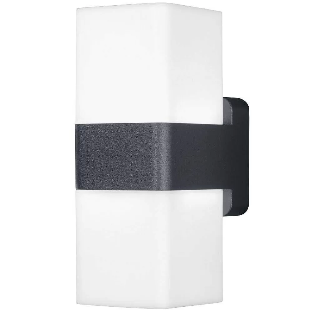 Luminaires Ledvance Applique Murale D'Exterieur Ledvance Cube Gris, 1 Lumiere, Changeur De Couleurs
