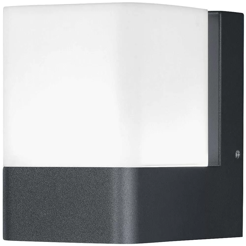 Luminaires Ledvance Applique Murale D'Exterieur Ledvance Cube Gris, 1 Lumiere, Changeur De Couleurs