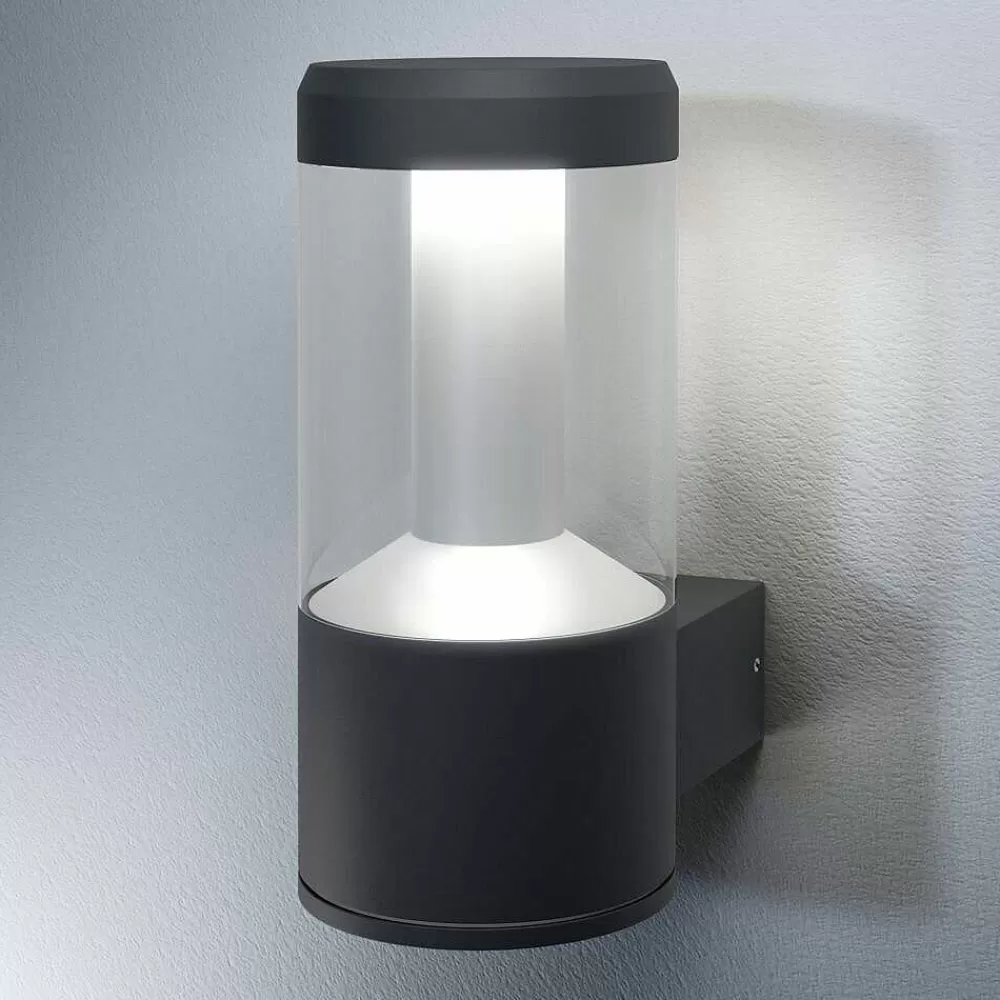 Luminaires Ledvance Applique Murale D'Exterieur Ledvance Smart+ Gris, 1 Lumiere, Changeur De Couleurs