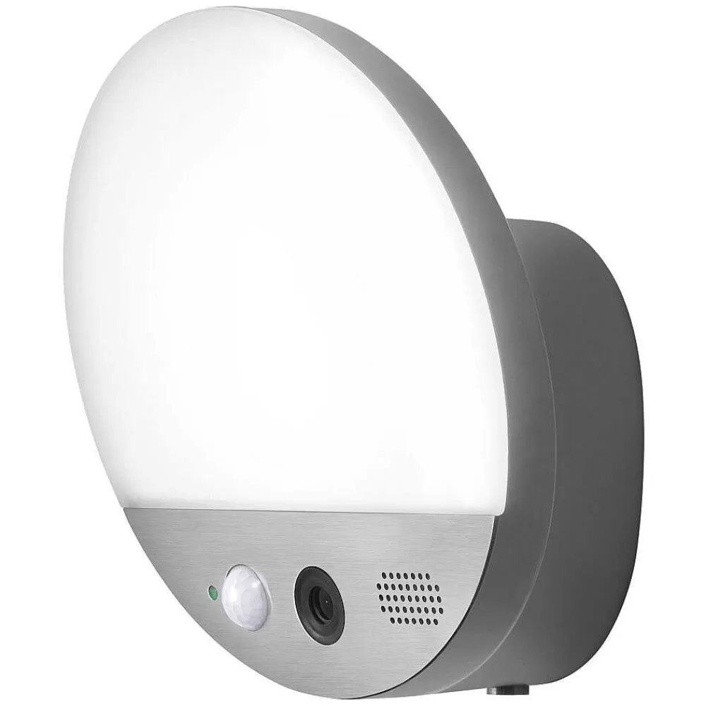Luminaires Ledvance Applique Murale D'Exterieur Ledvance Smart+ Gris, 1 Lumiere, Detecteur De Mouvement