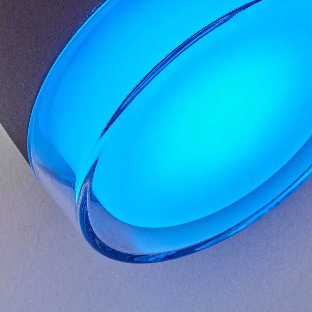 hofstein Applique Murale D'Exterieur Papagayos Led Anthracite, 1 Lumiere, Changeur De Couleurs