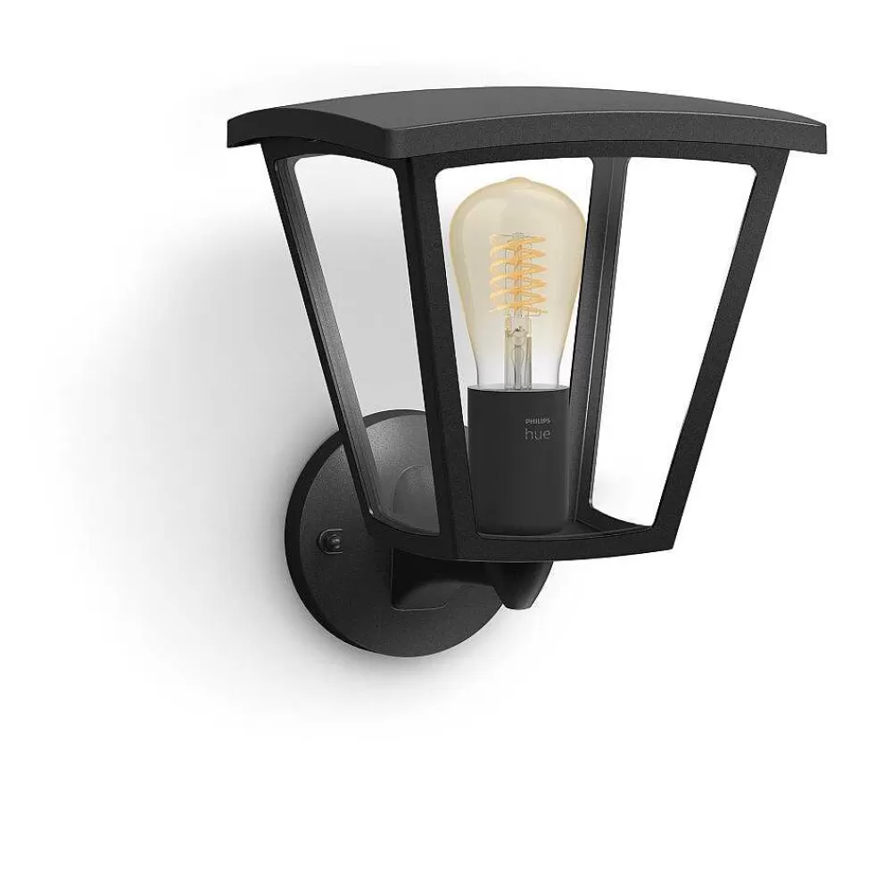 Luminaires Philips Applique Murale D'Exterieur Philips Hue White Inara Led Noir, 1 Lumiere