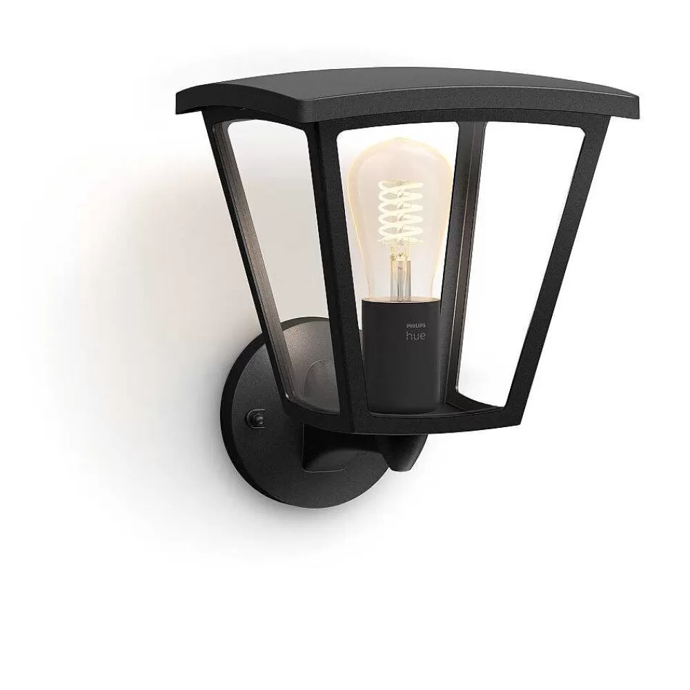 Luminaires Philips Applique Murale D'Exterieur Philips Hue White Inara Led Noir, 1 Lumiere