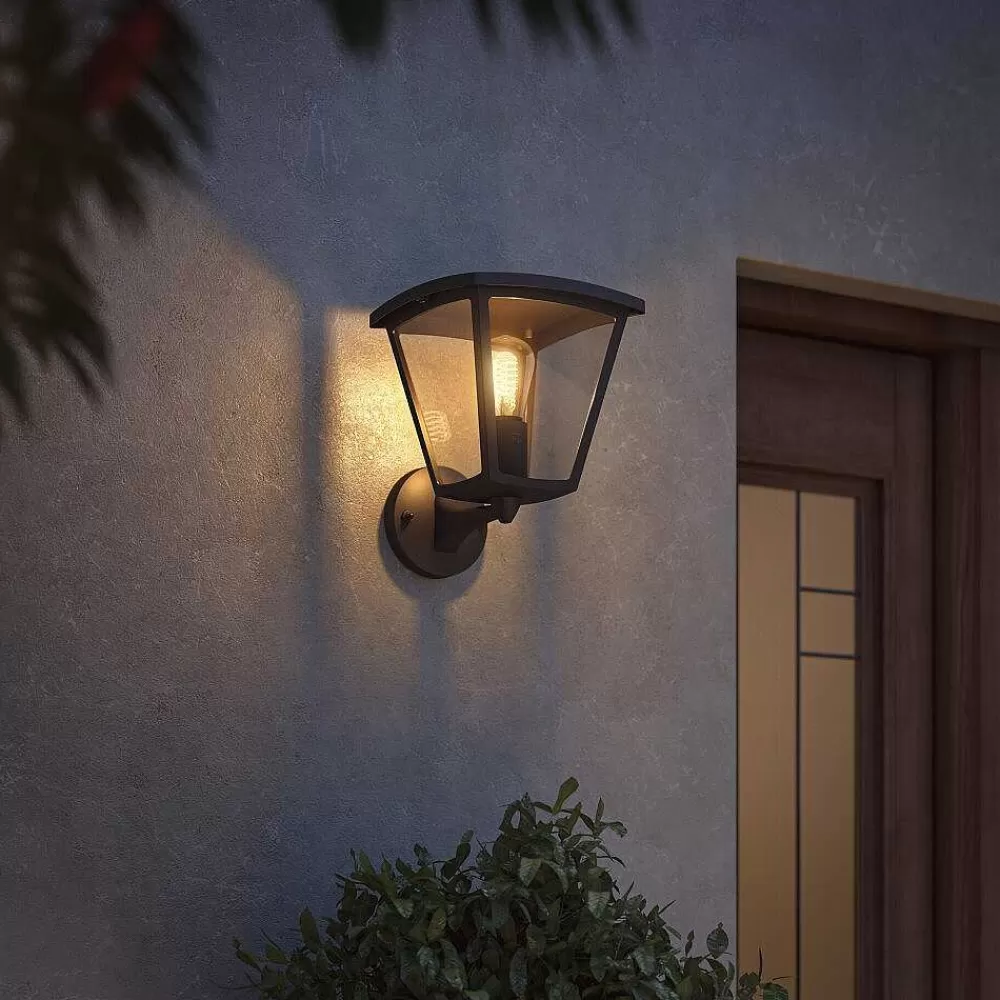 Luminaires Philips Applique Murale D'Exterieur Philips Hue White Inara Led Noir, 1 Lumiere