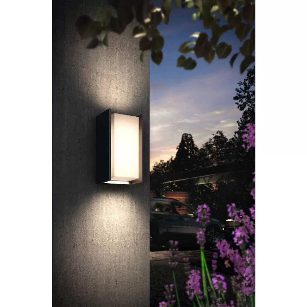 Luminaires Philips Applique Murale D'Exterieur Set X 2 Philips Hue Turaco Led Anthracite, 1 Lumiere