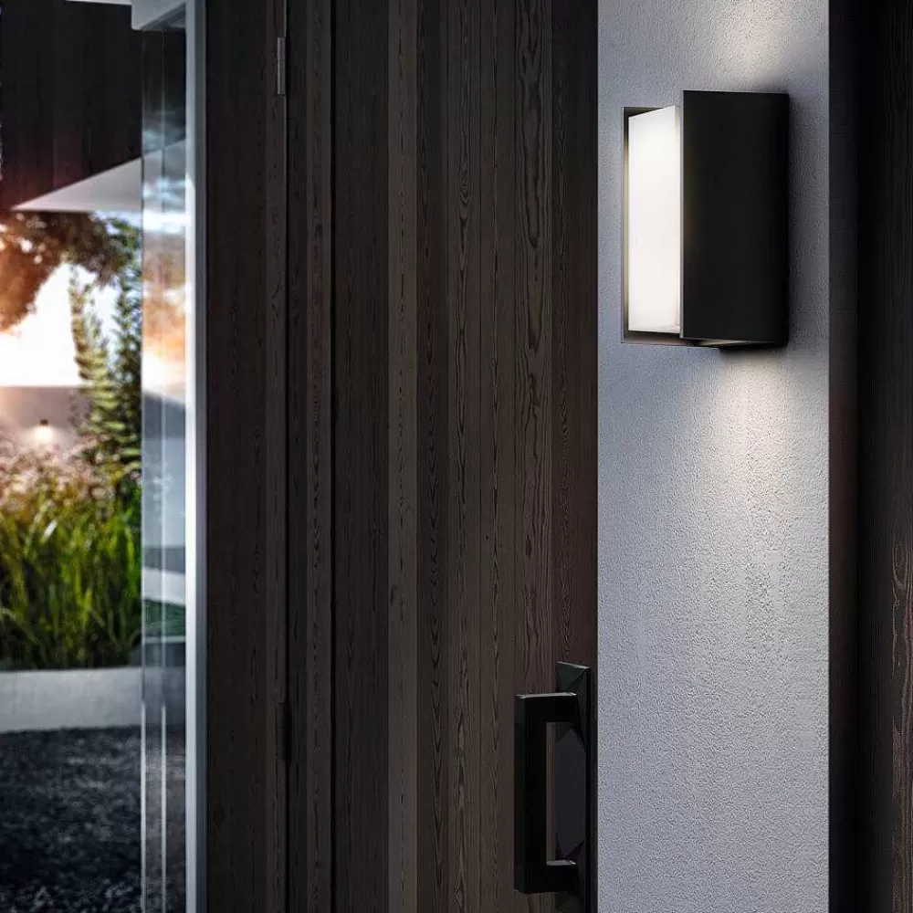 Luminaires Philips Applique Murale D'Exterieur Set X 2 Philips Hue Turaco Led Anthracite, 1 Lumiere