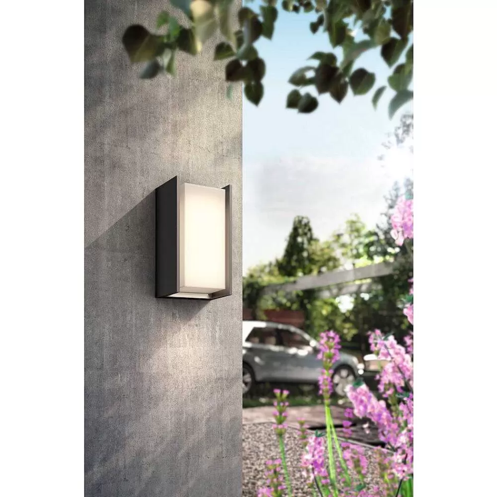 Luminaires Philips Applique Murale D'Exterieur Set X 2 Philips Hue Turaco Led Anthracite, 1 Lumiere