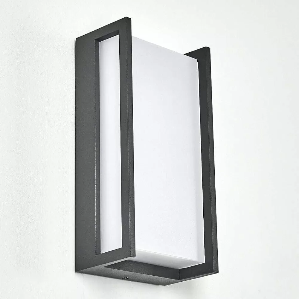 hofstein Applique Murale D'Exterieur Skove Led Anthracite, 1 Lumiere