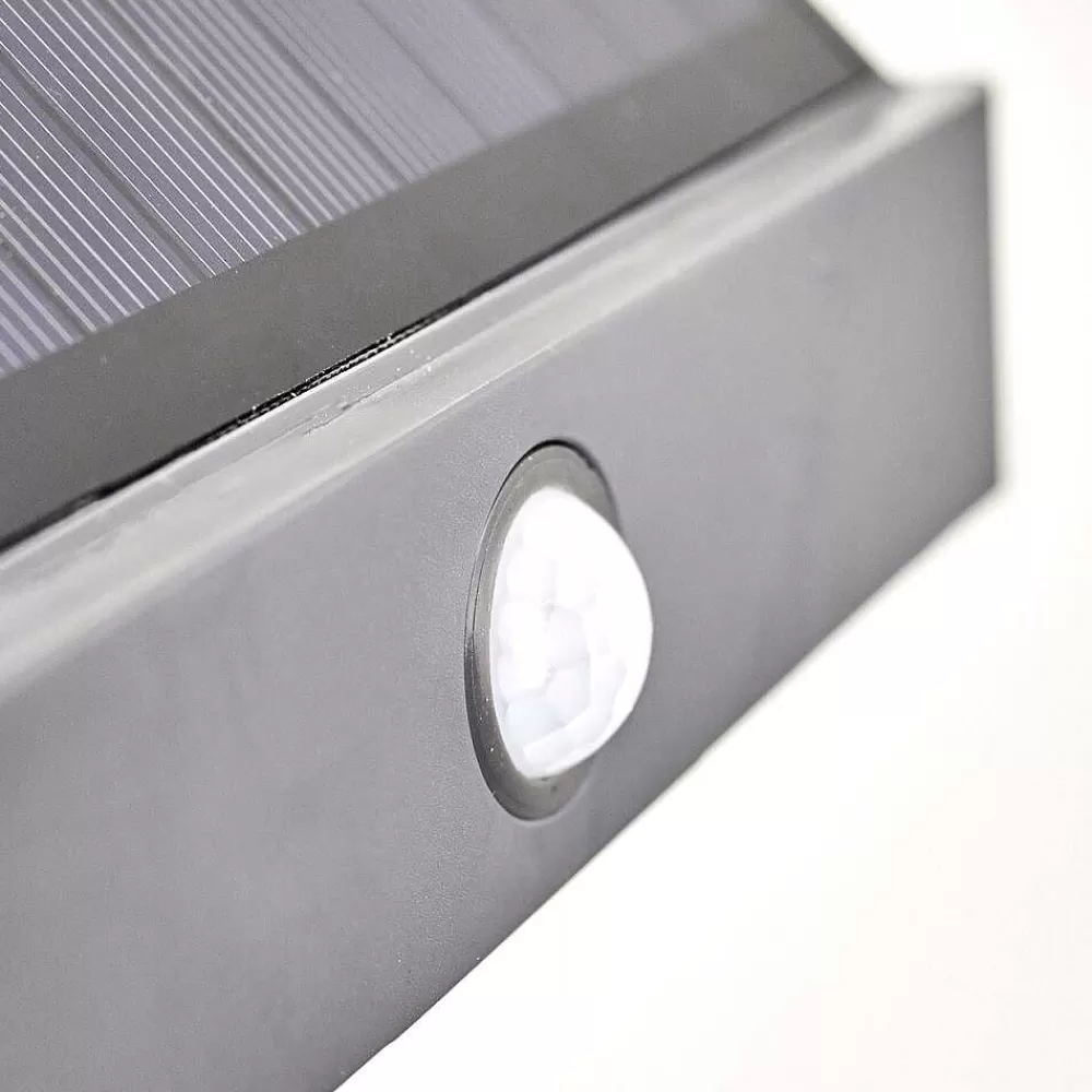 hofstein Applique Murale D'Exterieur Wiborg Led Anthracite, 1 Lumiere, Detecteur De Mouvement