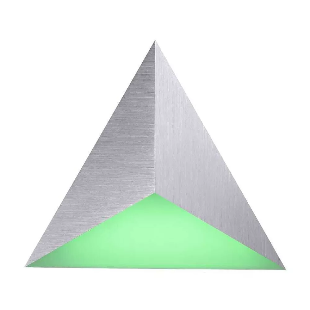 Paul Neuhaus Q-Serie Applique Murale Paul Neuhaus Neuhaus Q-Tetra Satellit Led Nickel Mat, 1 Lumiere, Telecommandes