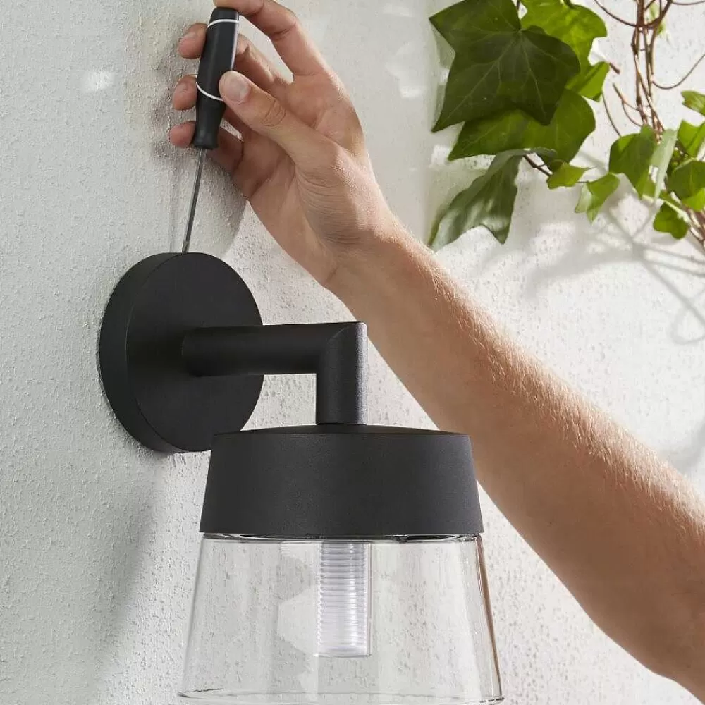 Luminaires Philips Applique Murale Philips Hue White & Color Ambiance Attract Led Noir, 1 Lumiere