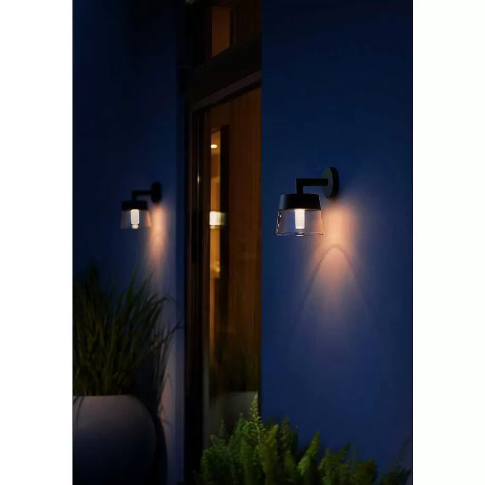 Luminaires Philips Applique Murale Philips Hue White & Color Ambiance Attract Led Noir, 1 Lumiere