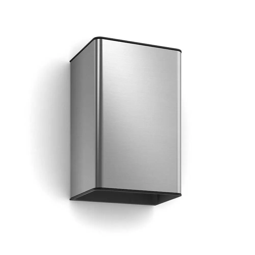 Luminaires Philips Applique Murale Philips Hue White & Color Ambiance Resonate Led Acier Inoxydable, 2 Lumieres