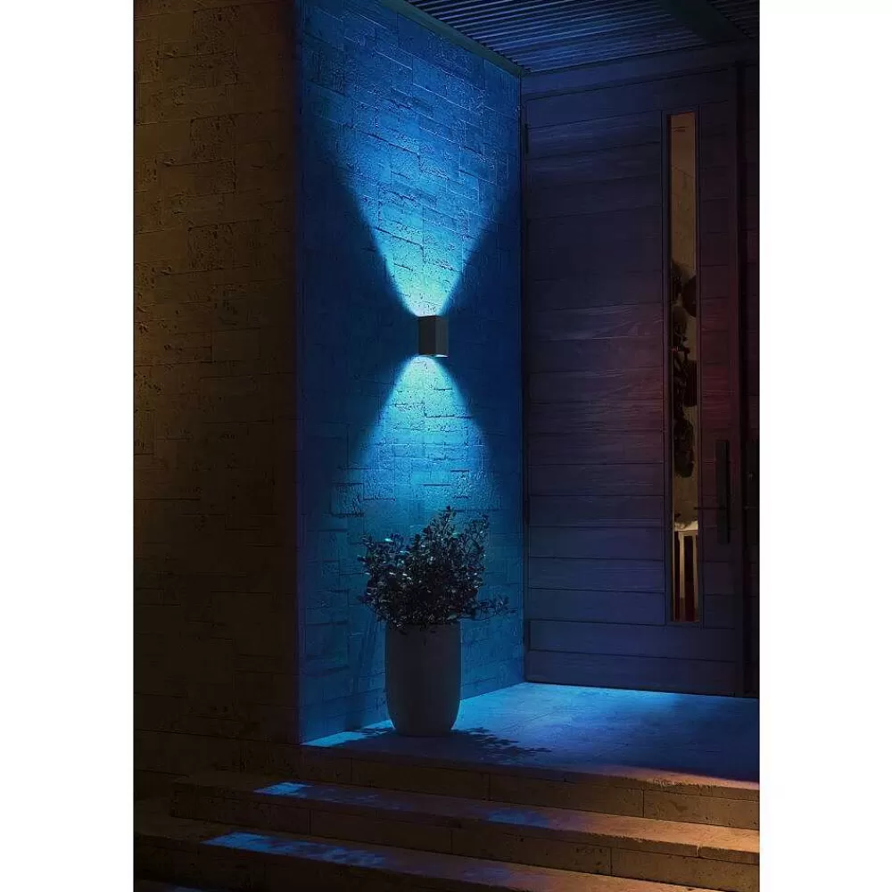 Luminaires Philips Applique Murale Philips Hue White & Color Ambiance Resonate Led Noir, 2 Lumieres