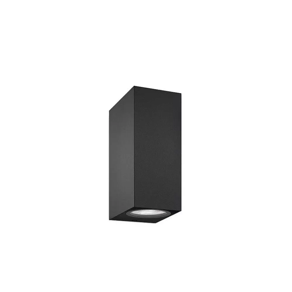 Luminaires Philips Applique Murale Philips Wiz Up&Down Led Noir, 2 Lumieres, Changeur De Couleurs