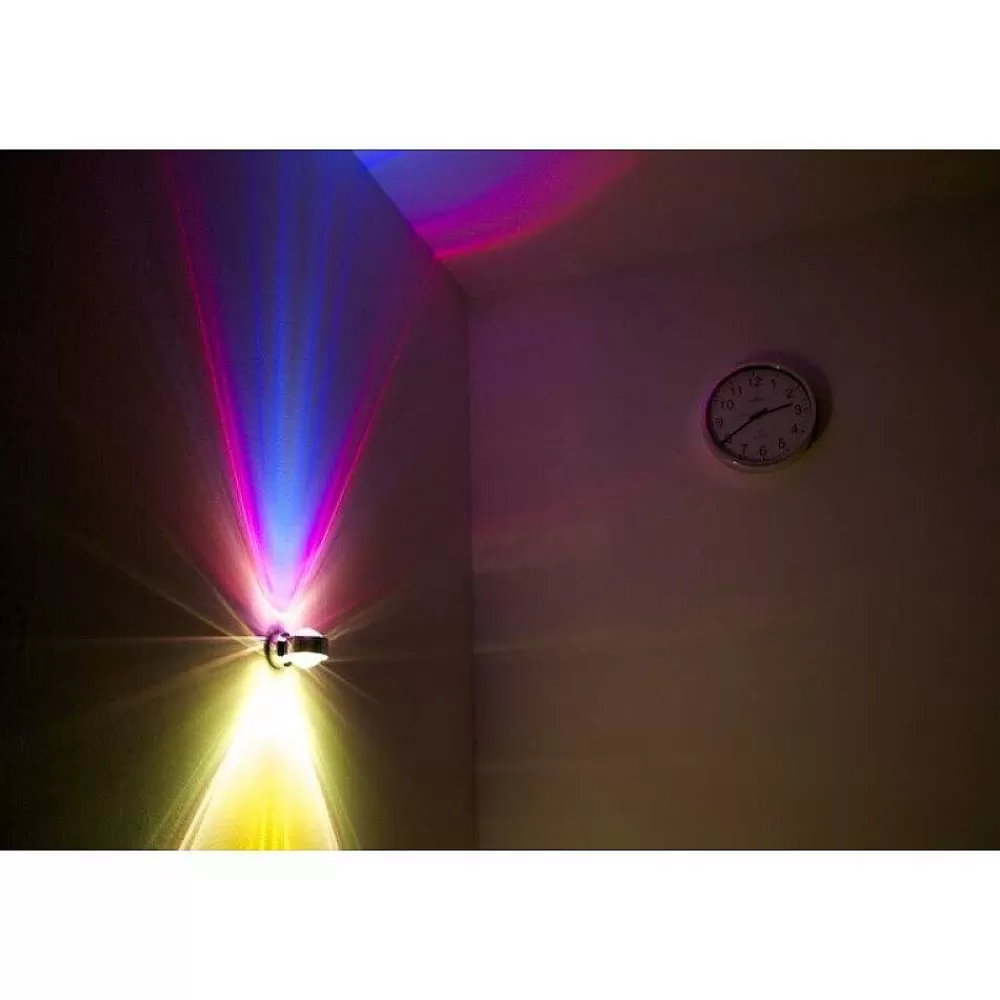 Top Light Applique Murale Top-Light Pukwall Led Noir, 2 Lumieres