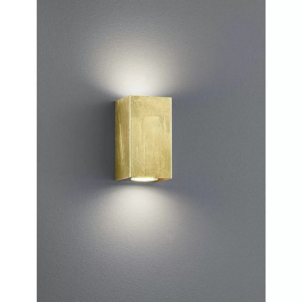 Luminaires Trio Applique Murale Trio Cleo Or, 2 Lumieres