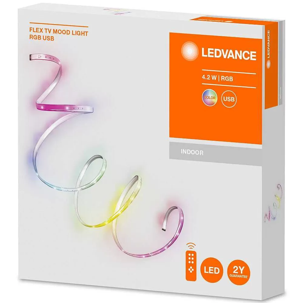 Luminaires Ledvance Bande Led Ledvance Mood Light Blanc, 1 Lumiere, Changeur De Couleurs