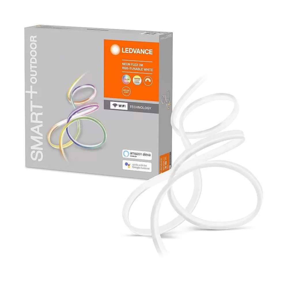 Luminaires Ledvance Bande Led Ledvance Neon Flex Blanc, 1 Lumiere, Changeur De Couleurs