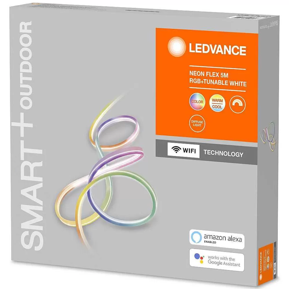 Luminaires Ledvance Bande Led Ledvance Neon Flex Blanc, 1 Lumiere, Changeur De Couleurs