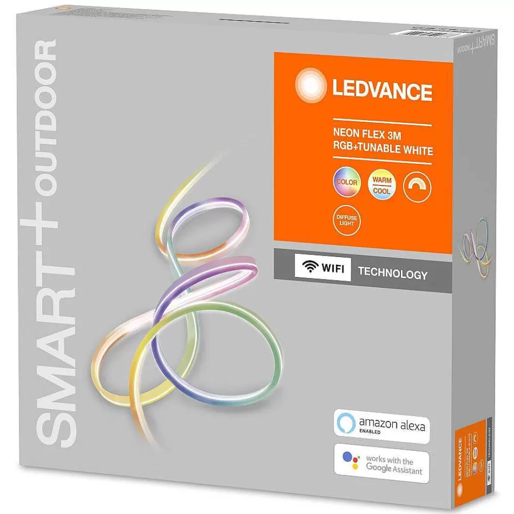 Luminaires Ledvance Bande Led Ledvance Neon Flex Blanc, 1 Lumiere, Changeur De Couleurs