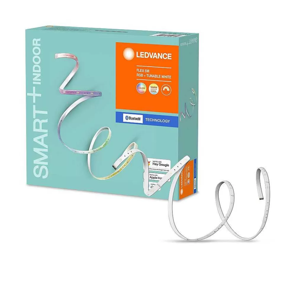 Luminaires Ledvance Bande Led Ledvance Smart+ Flex Blanc, 1 Lumiere, Changeur De Couleurs