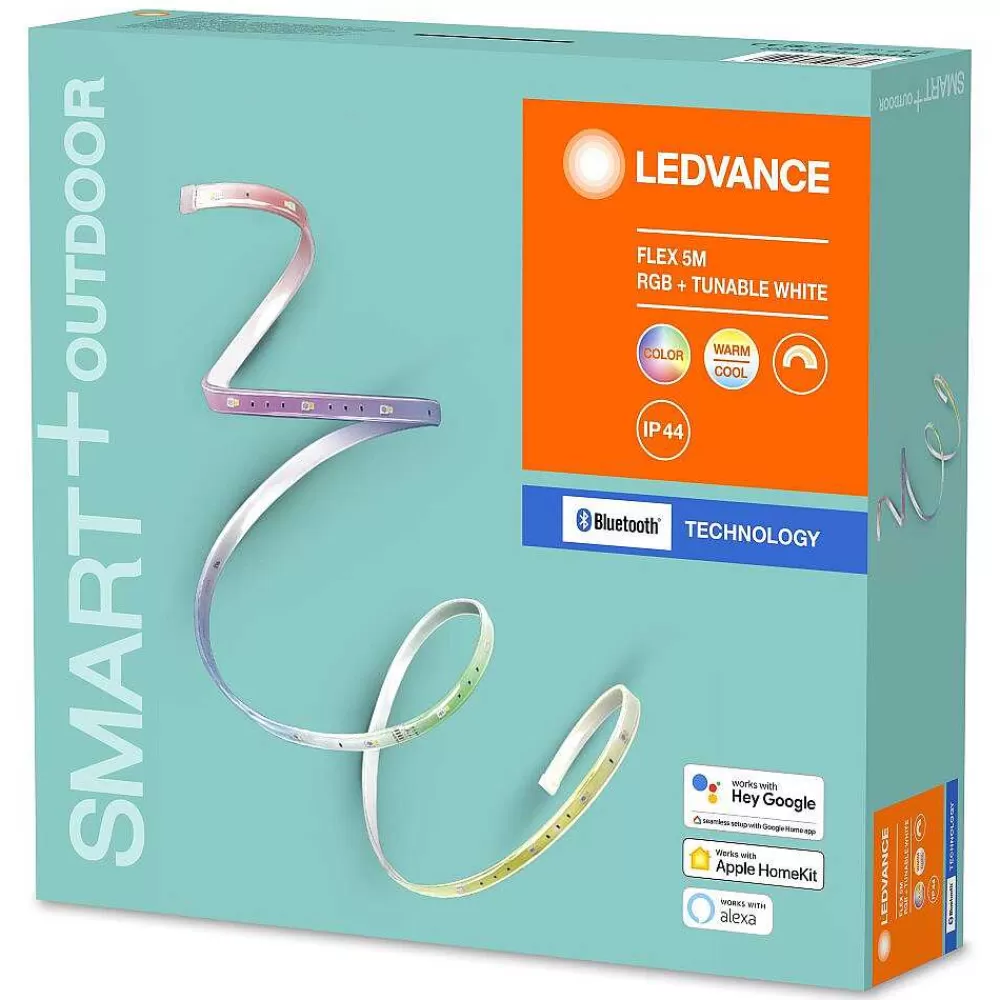 Luminaires Ledvance Bande Led Ledvance Smart+ Flex Blanc, 1 Lumiere, Changeur De Couleurs