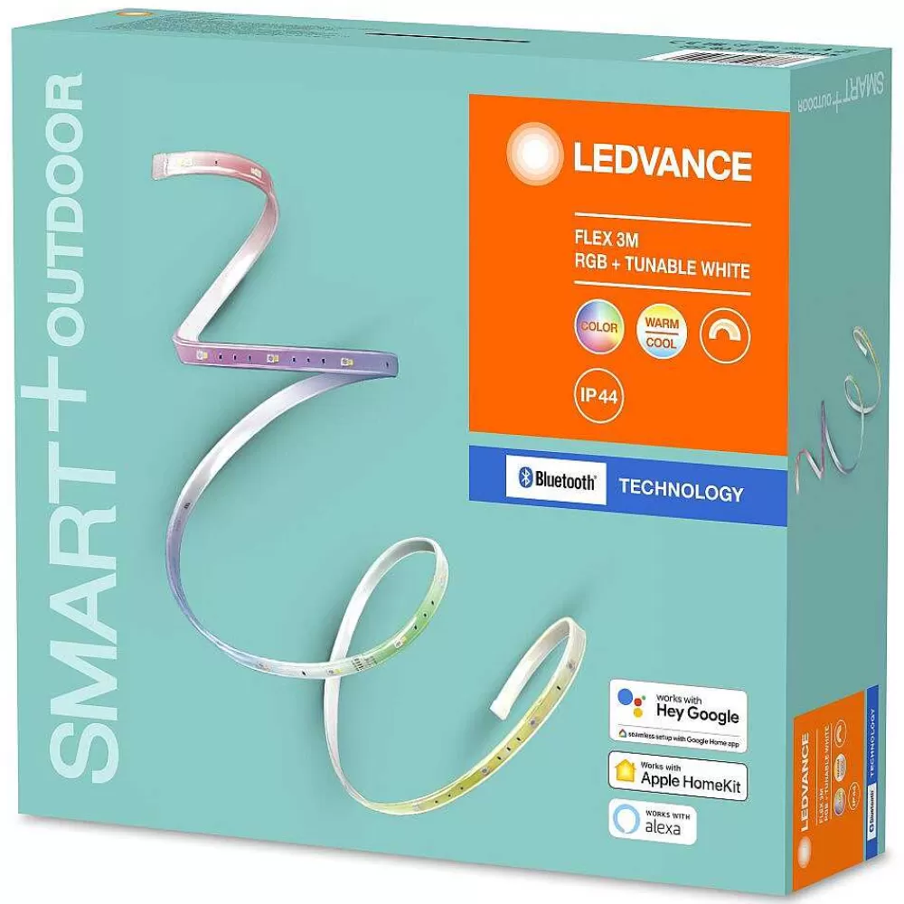 Luminaires Ledvance Bande Led Ledvance Smart+ Flex Blanc, 1 Lumiere, Changeur De Couleurs