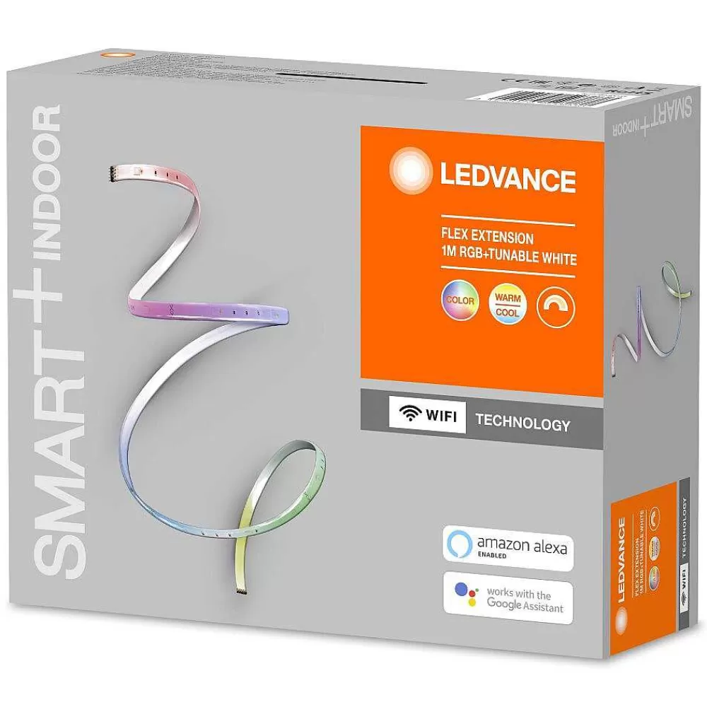 Luminaires Ledvance Bande Led Ledvance Smart+ Flex Blanc, 1 Lumiere, Changeur De Couleurs