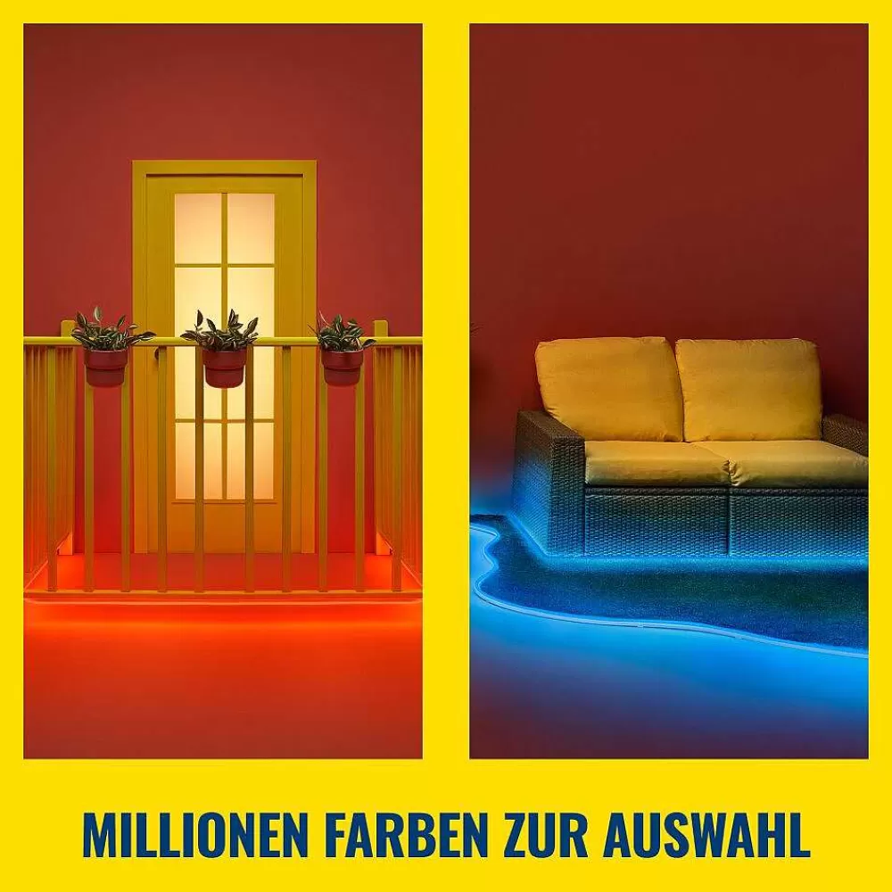 Luminaires Philips Bande Led Philips Wiz White&Color Blanc, 1 Lumiere, Changeur De Couleurs