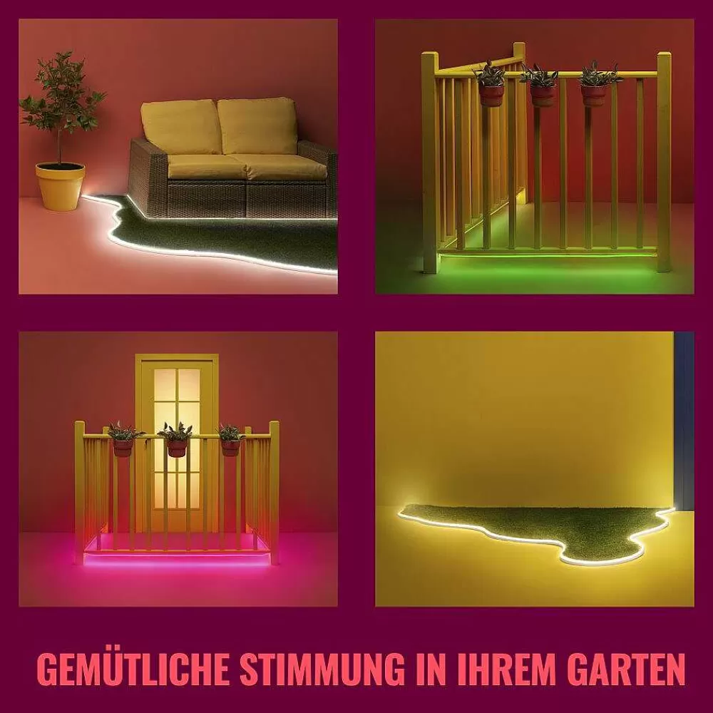 Luminaires Philips Bande Led Philips Wiz White&Color Blanc, 1 Lumiere, Changeur De Couleurs