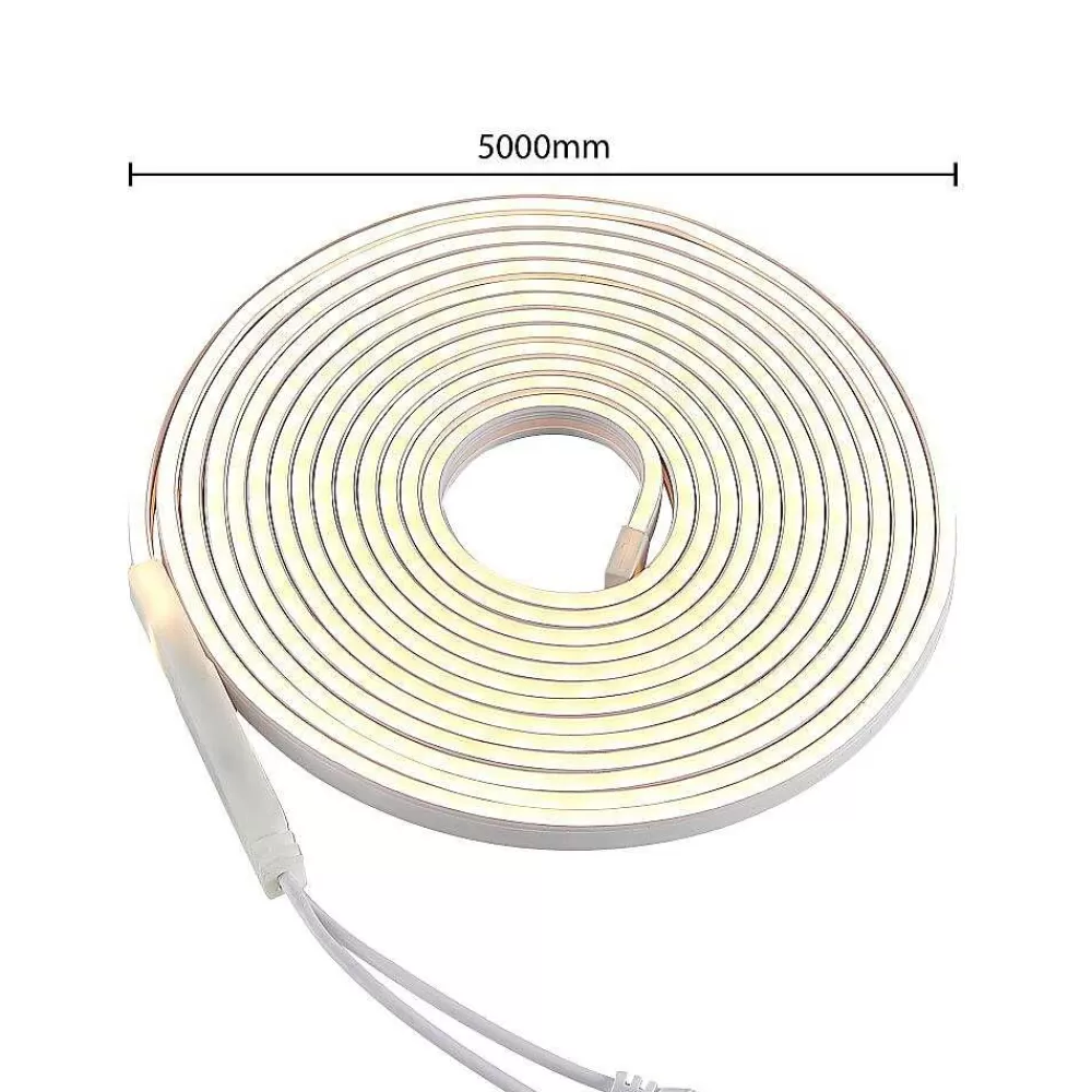 Luminaires Reality Bande Led Reality Neon Blanc, 1 Lumiere, Telecommandes, Changeur De Couleurs