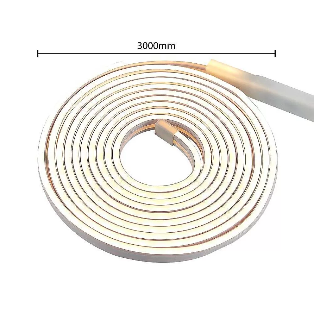 Luminaires Reality Bande Led Reality Neon Blanc, 1 Lumiere, Telecommandes, Changeur De Couleurs