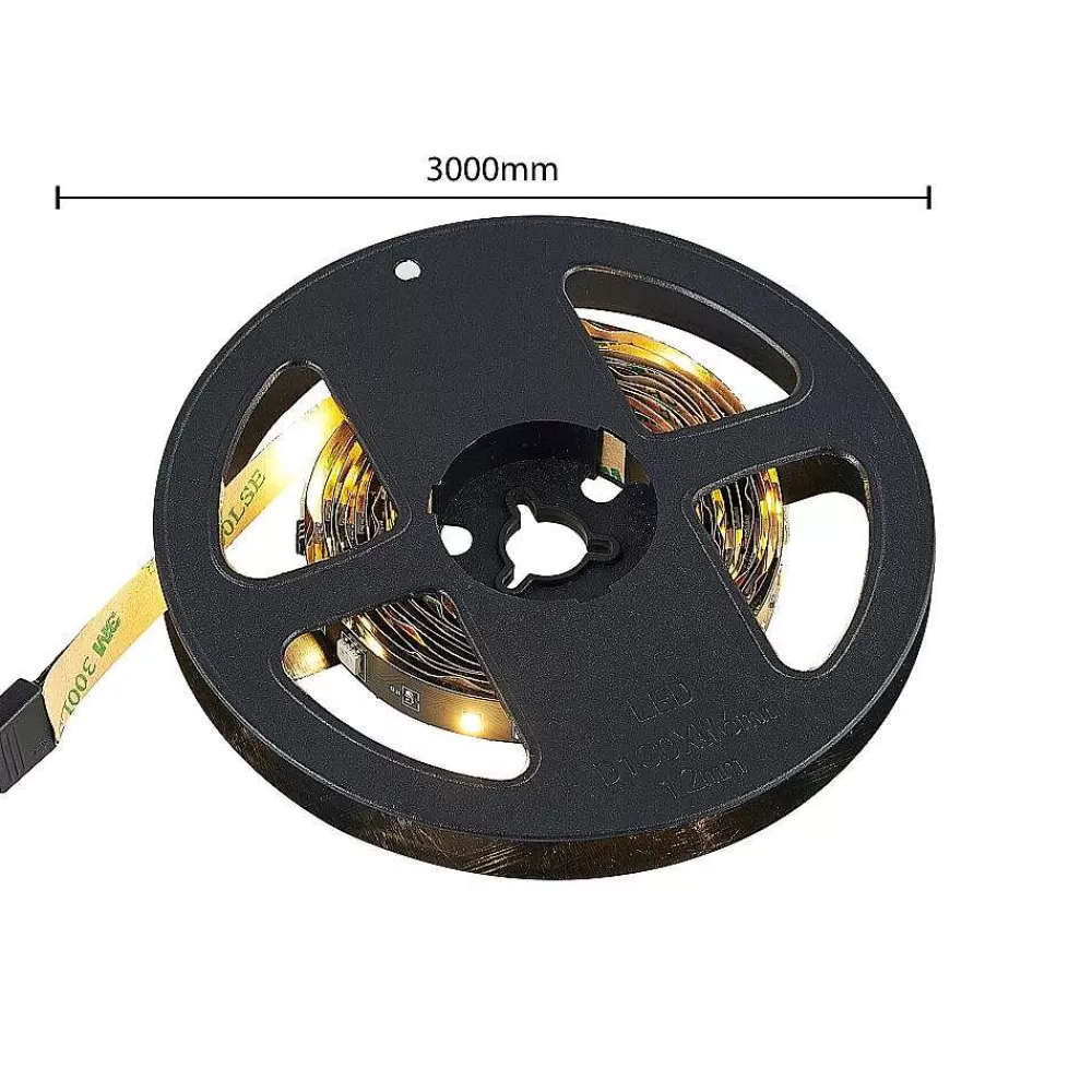 Luminaires Reality Bande Led Reality Racer Noir, 1 Lumiere, Telecommandes, Changeur De Couleurs