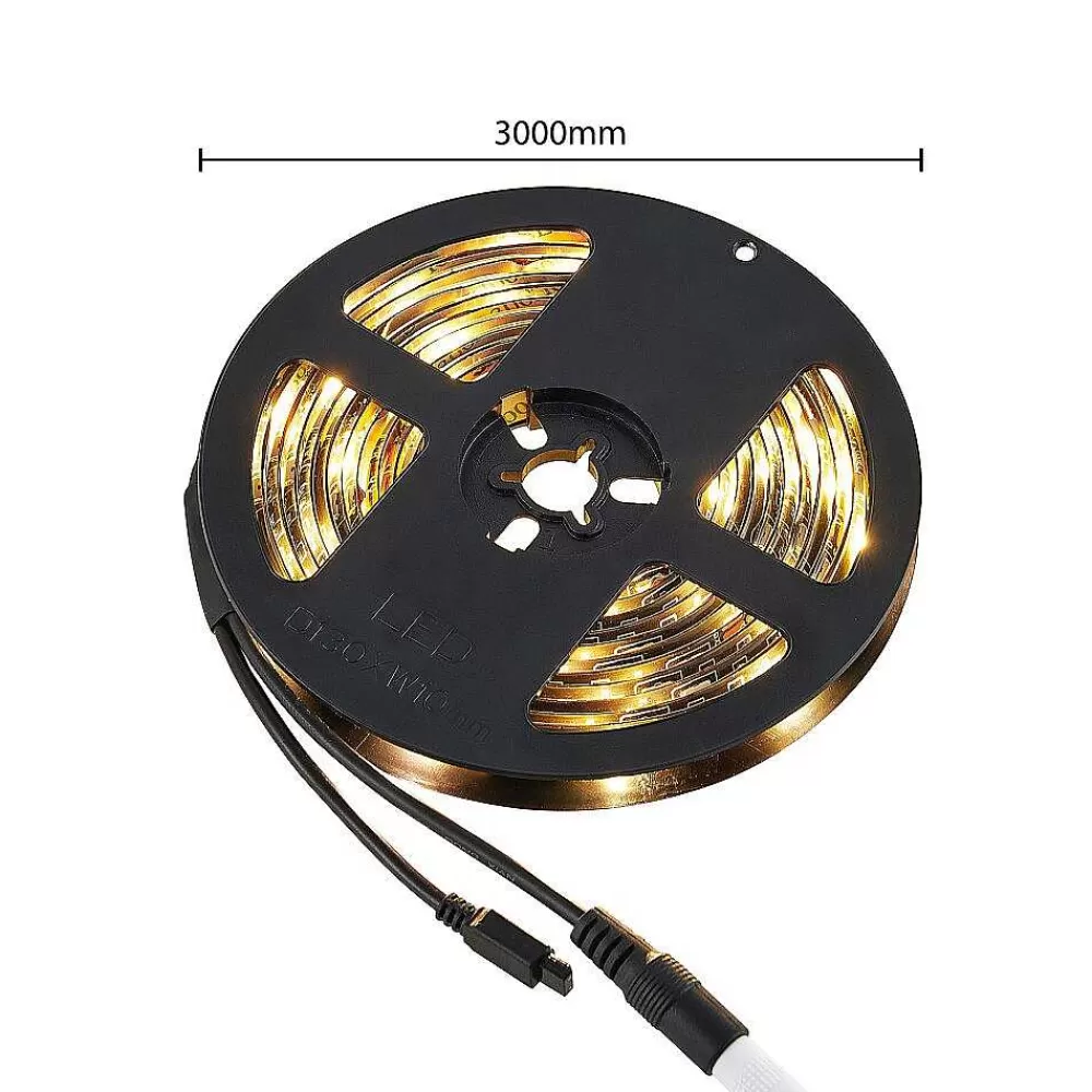 Luminaires Reality Bande Led Reality Rush Noir, 1 Lumiere, Telecommandes, Changeur De Couleurs