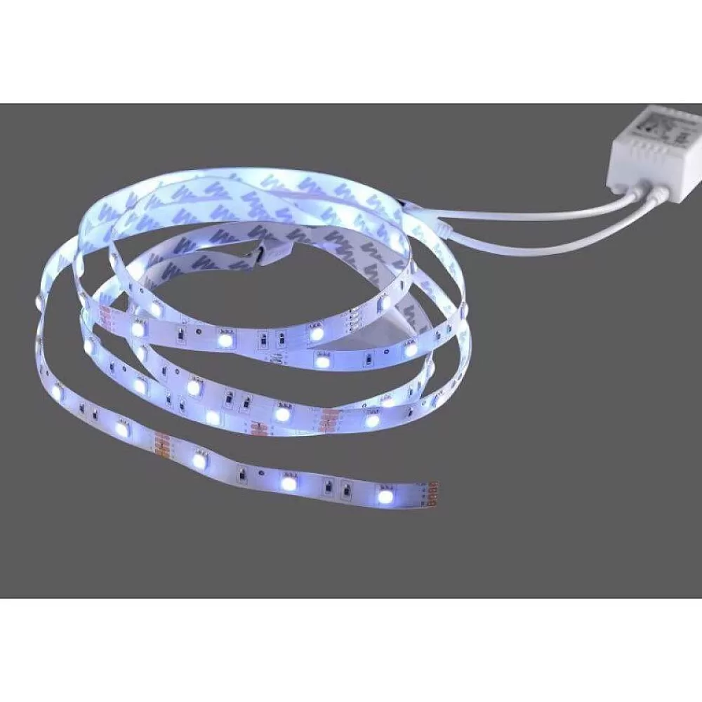 Luminaires Leuchten Direkt Bandes Led Leuchten Direkt Teania Transparent, 1 Lumiere, Telecommandes, Changeur De Couleurs