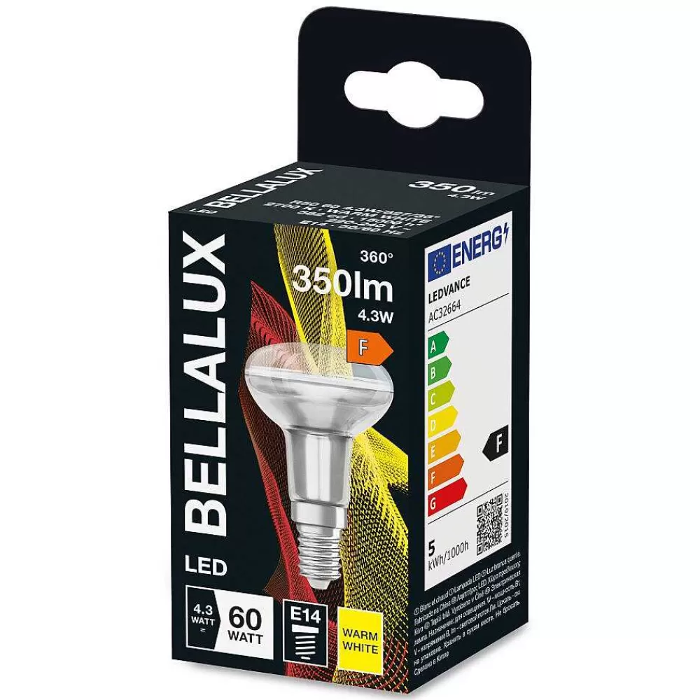 BELLALUX ® R50 Led E14 4,3 Watt 2700 Kelvin 350 Lumen