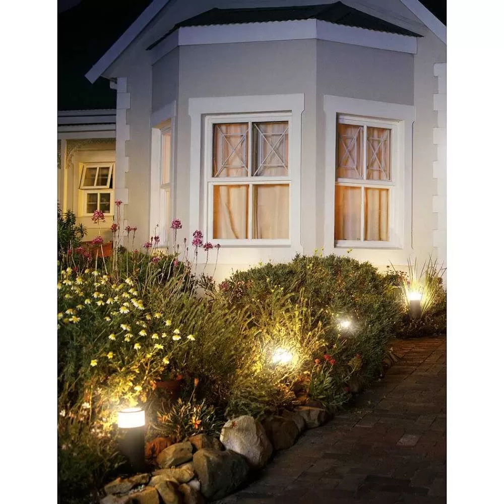 Luminaires Philips Borne D'Éclairage, Kit D'Extension Philips Hue Ambiance White & Color Calla Led Noir, 1 Lumiere, Changeur De Couleurs