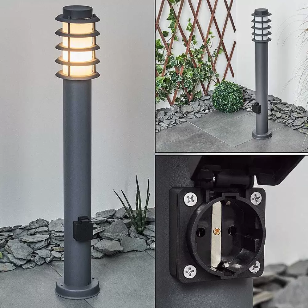 hofstein Borne Lumineuse Caserta Anthracite, 1 Lumiere