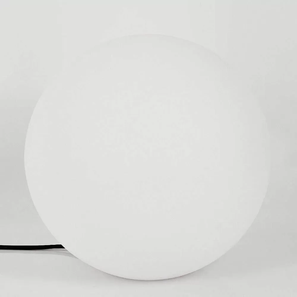 Idual Boule Lumineuse Diana Led Nickel Mat, 1 Lumiere, Telecommandes, Changeur De Couleurs