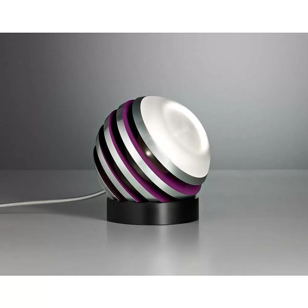 Luminaires Tecnolumen Bulo Tecnolumen Lampe A Poser Led Lila, 1 Lumiere