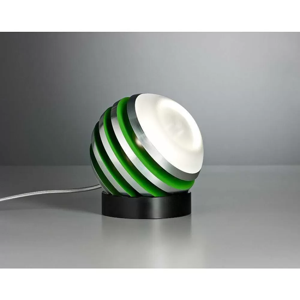 Luminaires Tecnolumen Bulo Tecnolumen Lampe A Poser Led Vert, 1 Lumiere