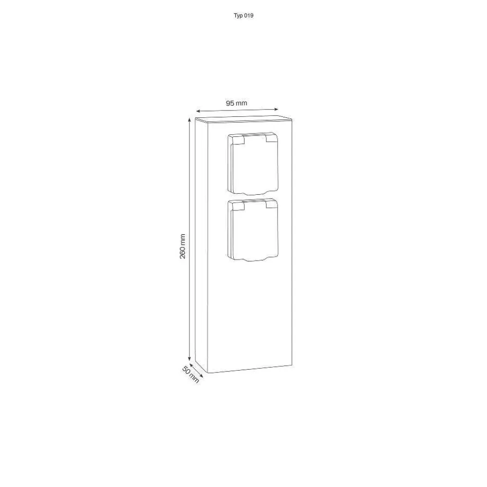 Luminaires LCD Collonette Des Prises Lcd 18 Noir